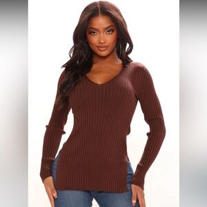 NEW Fashion Nova V-Neck Sweaterer